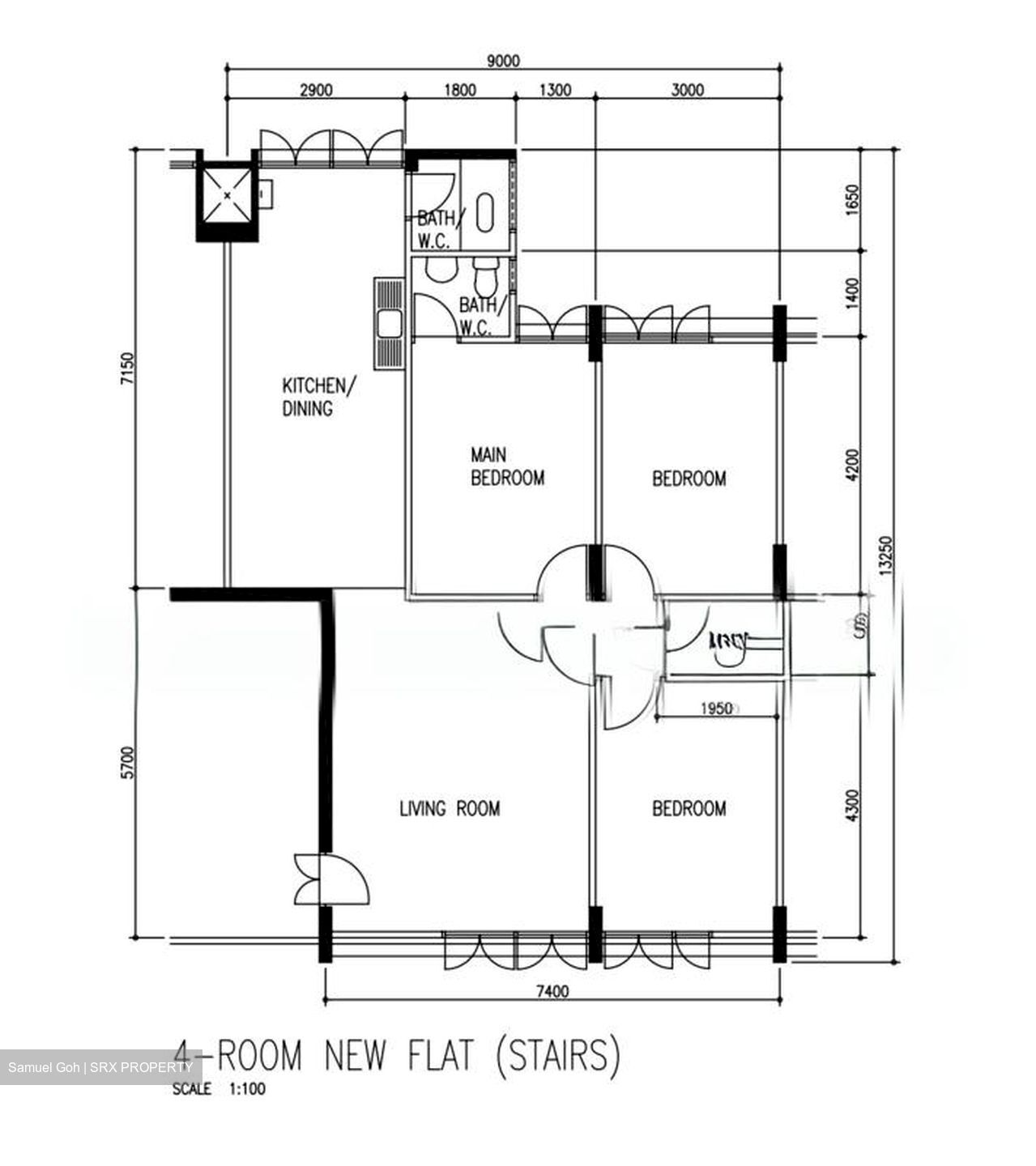 Blk 95 Bedok North Avenue 4 (Bedok), HDB 4 Rooms #566413441